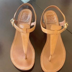 Tory Burch Audra Tan Sandals
